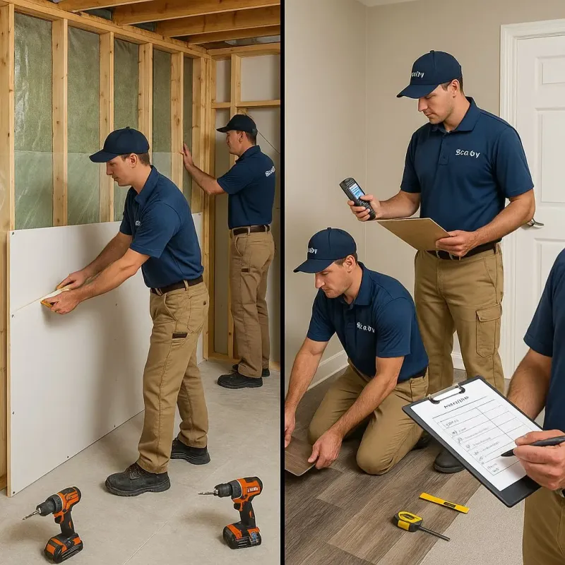 Repairs and Reconstruction process in Lincoln County, OR